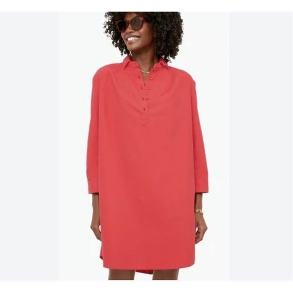 Tuckernuck Pomander Place Polly Dress in Poppy Red Size Medium - Picture 1 of 9